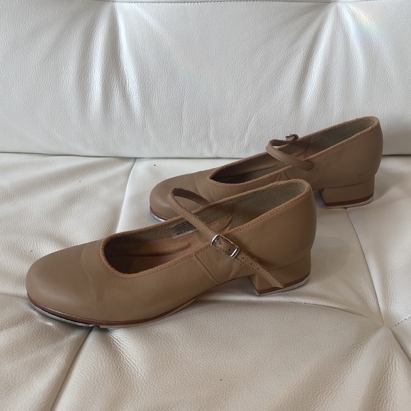 BLOCH TAP DANCE SHOE WOMENS 8.5 TAN - Picture 10 of 10